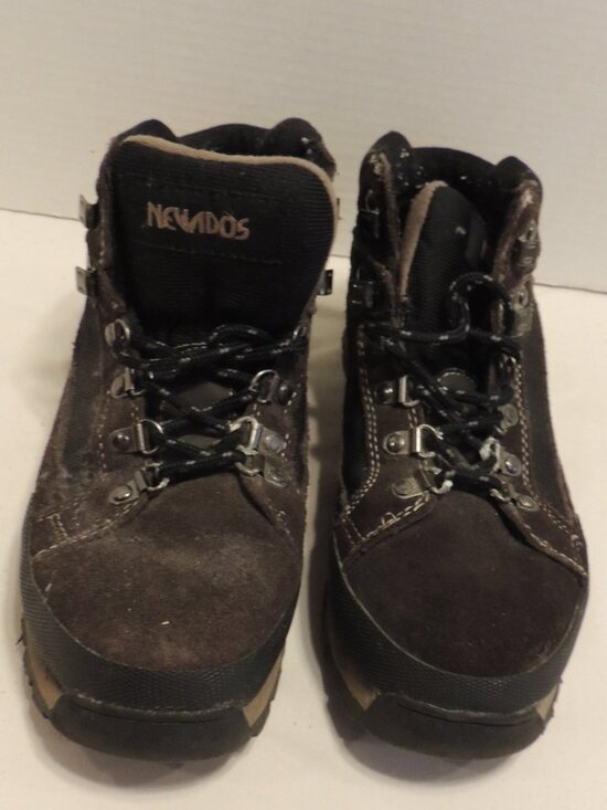 Nevados Shoes Men 7.5 Brown Black Lace Up Hiking Mountain Rock Climbing Shoes main image 5